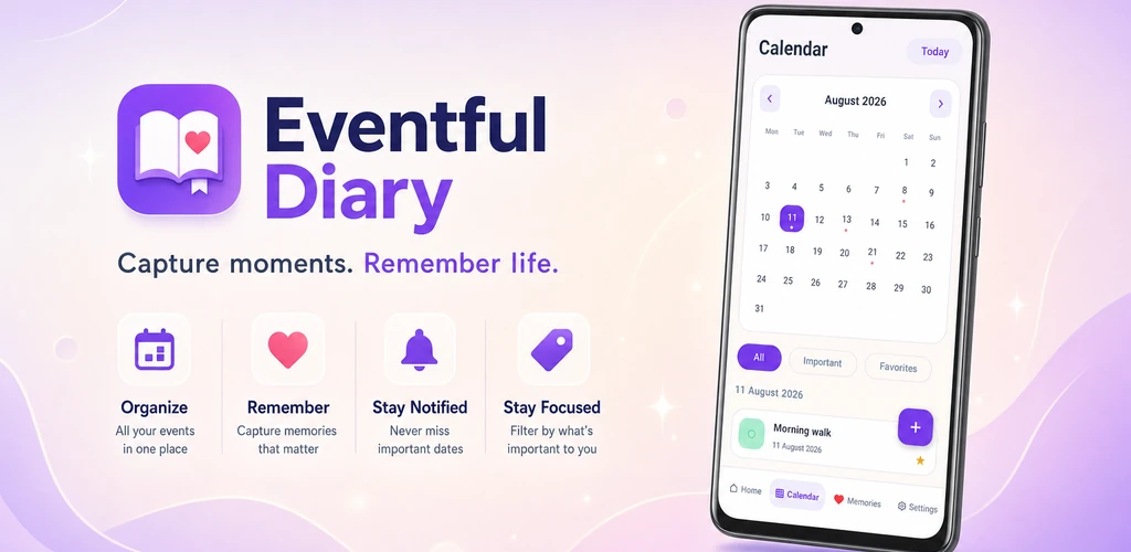 Eventful Diary promotional banner